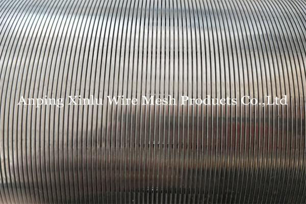 Johnson Screen Tube Stainless Steel Wedge Wire Filter Screen Anti Corrosive