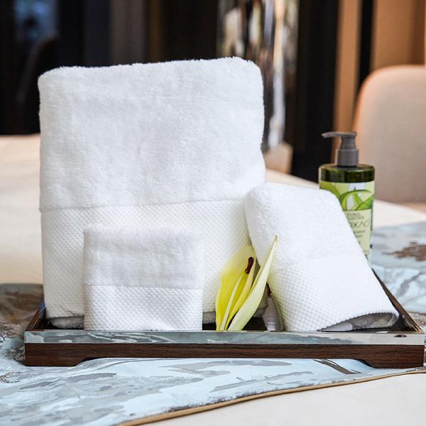 Luxury 5 Star Hotel Towel Set Custom Logo Hand Towel Custom Logo Quick Dry