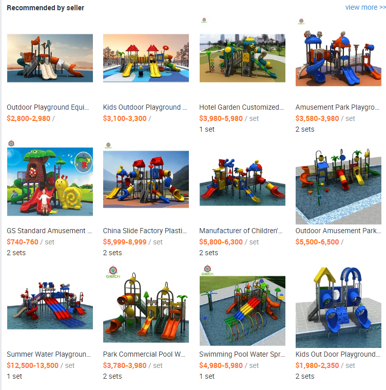 Anti Static Outdoor Water Park Playground  FRP Fiberglass Water Slide Multi Colors