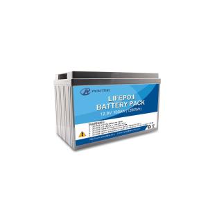 12.8V 100Ah Deep Cycle LiFePO4 Battery Pack for Camper RV and Marine Application