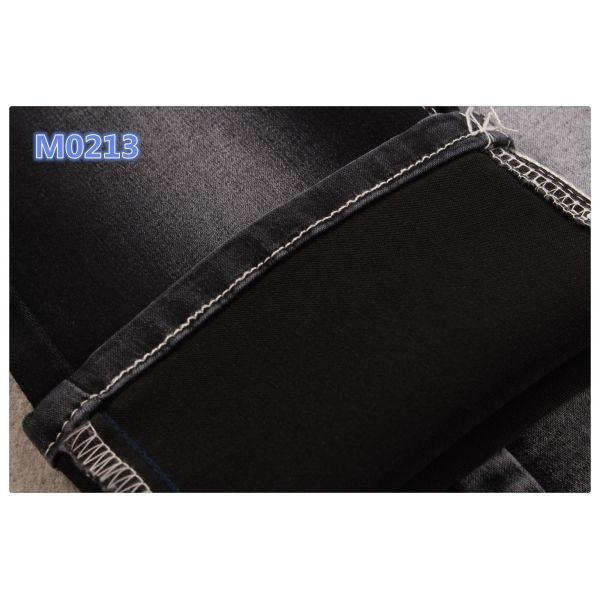 Satin Super Stretch Denim Jeans Eco-Friendly Polyester Fabric for Dresses Bags Shoes Home Textiles Coated Dyed Plain GRS