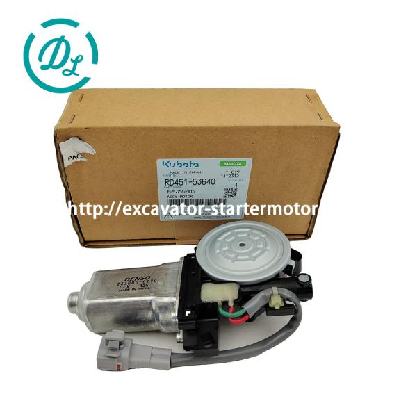 EexcavaStart Kubota Excavator Throttle Motor RD451-53640 12VDC OEM