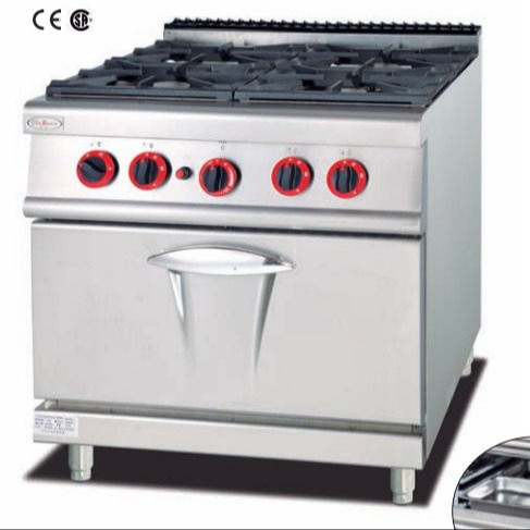 Multi Function Combination Oven GH-987A Gas Range With Four Bunners / Gas Oven