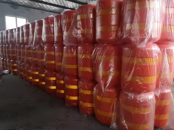 Philippines Hot Sales Traffic Safety EVA Roller Guardrail Highway Anti-Crash Barrier