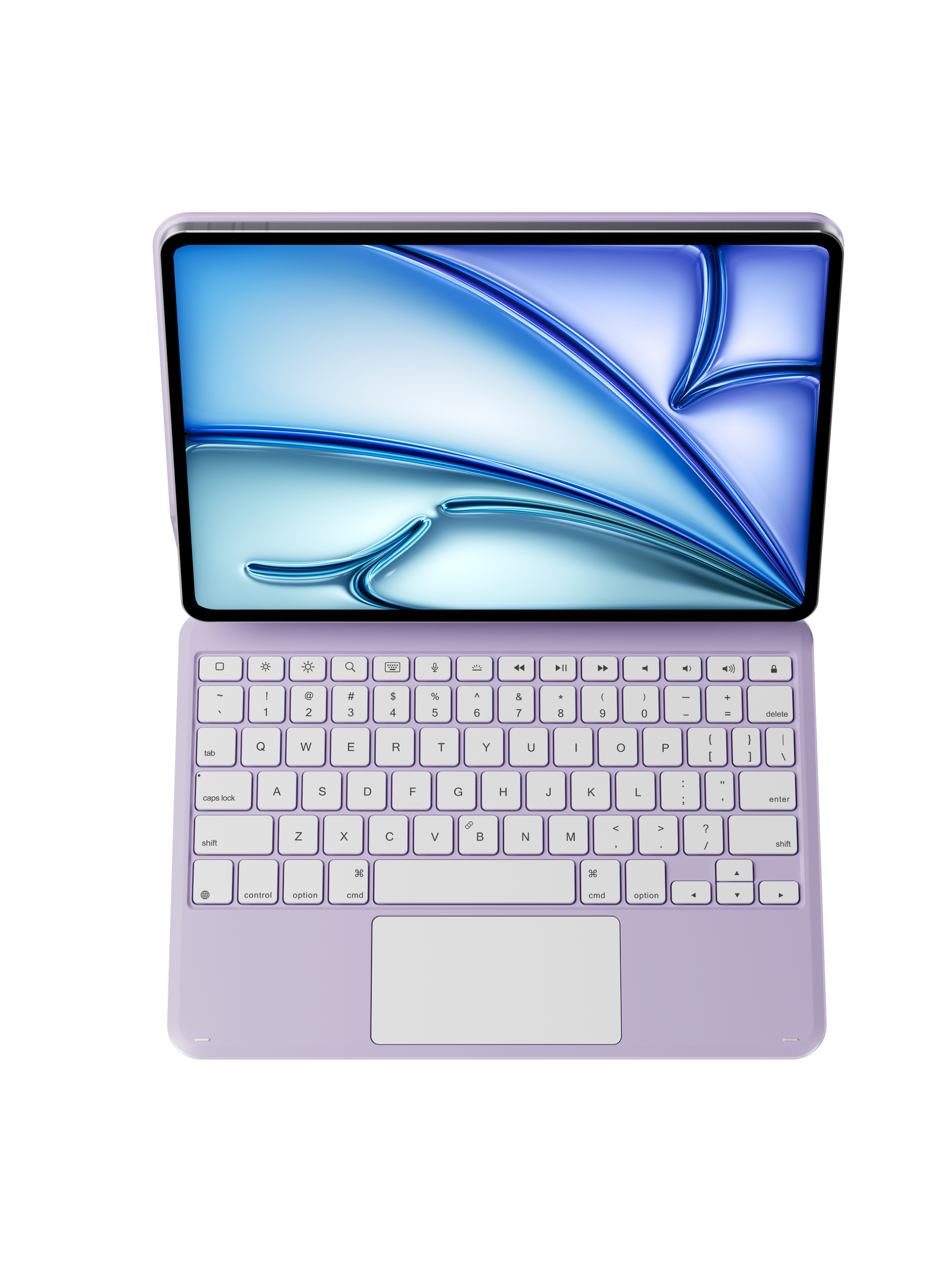 ODM OEM Multilingual Layout New High-End Wireless Magnetic Keyboard with 7-RGB Backlit and Touchpad for iPad Pro 11