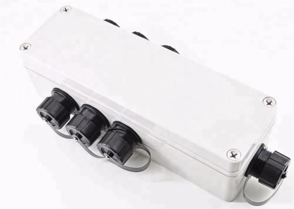 Caixa terminal conector impermeável portuário exterior da fibra ótica de ODVA do mini multi SC/LC/MPO IP67