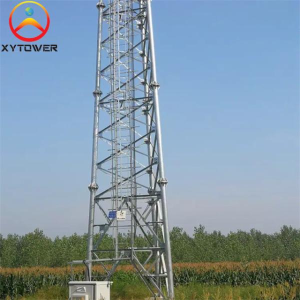 Factory Customized 60M 3 Legged Tubular Steel Self Supporting Cell Phone Telecommunication Towers