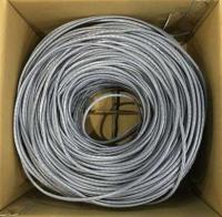 155M Largeur de bande 24 AWG Cat5e câble Ethernet Cat.5E F-UTP câble Ethernet LAN en cuivre
