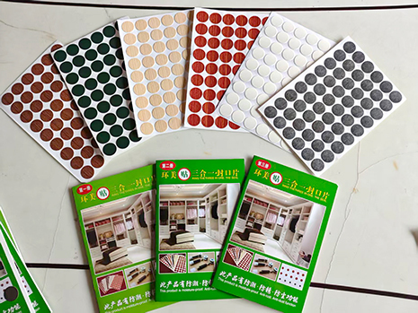 PVC Screw Hole Covers and Caps with 0.25mm Thickness and 12mm Diameter, Customizable Sizes from 12mm to 70mm