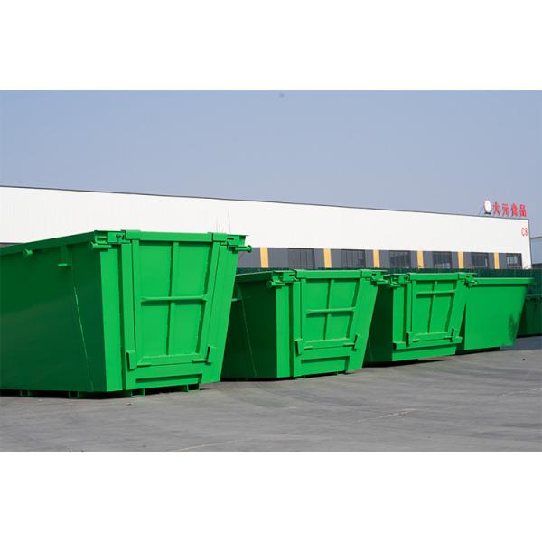Custom Metal Skip Bin 3 - 8 Cubic Metre Skip Bin Industrial Waste Garbage Bin