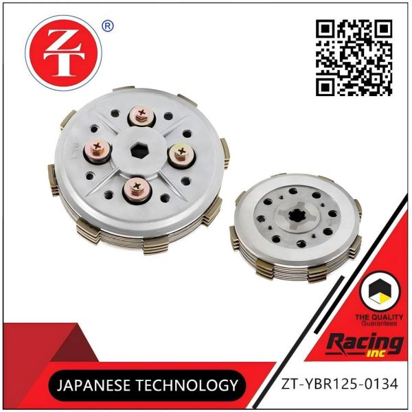YBR125 Motorcycle Clutch Small Ancient Assembly Clutch Friction Plate Pressure Set