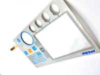 Matrice scellé industriel momentané bouton de pression commutateur 1 mm de hauteur avec LED intégré