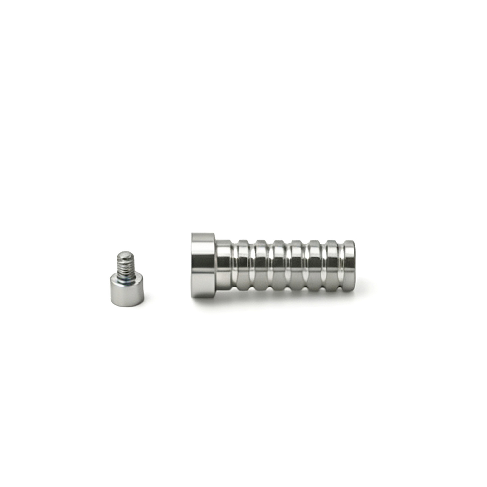 Customized TC4 Titanium Alloy Composite Temporary Abutment With Fixation Screw