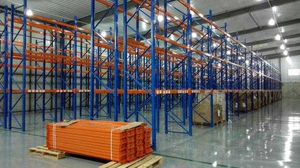 Repositório de armazenamento ajustável de carga pesada Q345/355B Repositório de armazenamento de pallets de aço