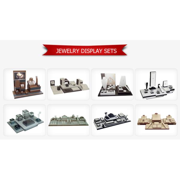 Blue Collar Bracelet Display Stand Custom Free Design Jewelry Counter Tray