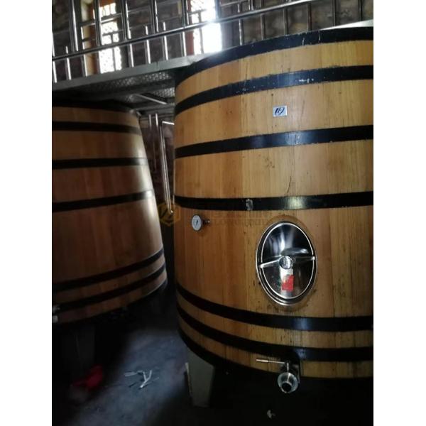 Durable 3000l Brewery Fermentation Tanks Highly Automatic / Manual Operation