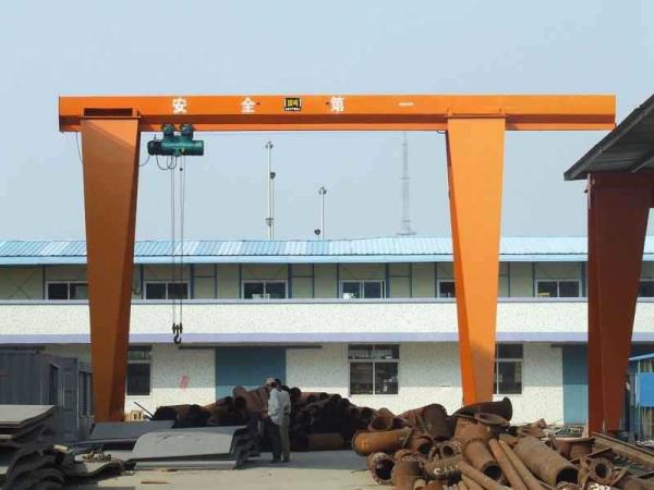 High Efficiency 10t Mobile Single Girder Goliath Crane A5 Quay Gantry Crane