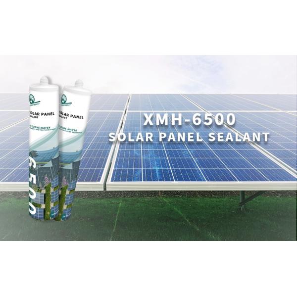 12 Months Shelf Life MH6500 Silicone Sealant for Multifunctional viscosity Solar Module Panel Adhesive Waterproof