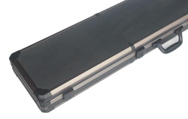 Caixa de arma de alumínio 1335*250*125mm do tamanho grande preto de alta qualidade