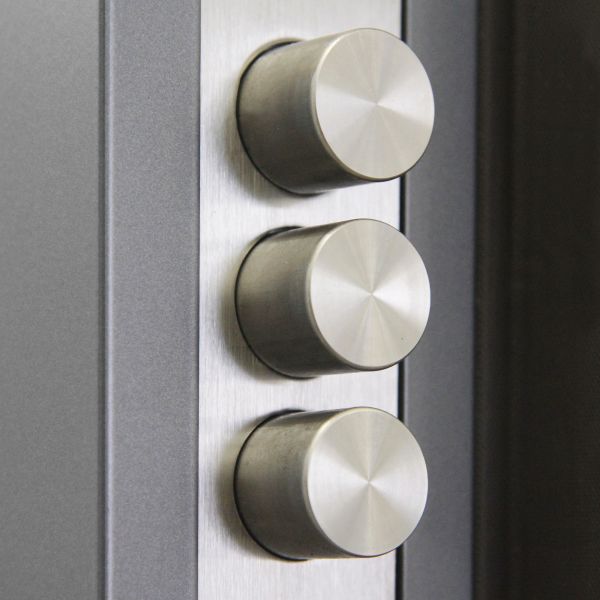 Durable Exterior Entrance Door Commercial Villa Steel Security Door Anti Theft