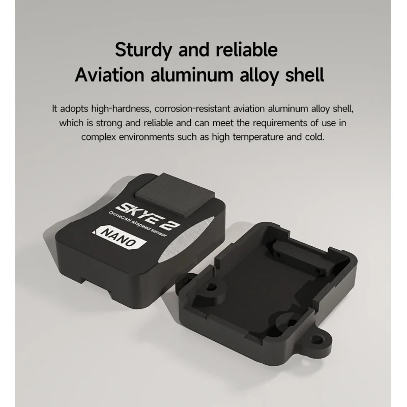 New Cuav Skye 2 Nano  Dlvr High Accuracy and Linearity Airspeed Sensor Supports Ardupilot / Px4 for Rc Model Airplane
