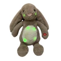 Bicho de pelúcia do canto 0.25M 9.84in com o brinquedo do luxuoso da barriga da luz acima
