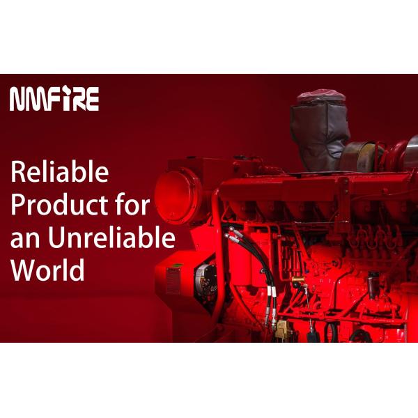 Ensemble de pompes à incendie pour la sécurité incendie NFPA 20 Norme de l'eau douce/de l'eau de mer Rencontre des normes et règlements 2000GPM