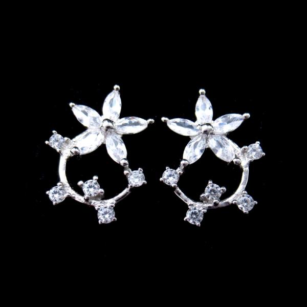 Красными/белыми снеговик улыбки родия 925 детей эпоксидной смолы серебряными покрытый украшениями серебряный