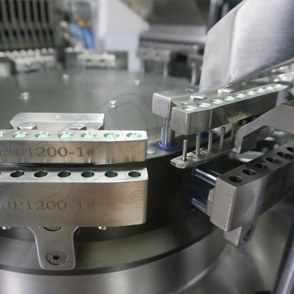 Máquina de rellenar de la cápsula con el poder total certificado CE 3KW del NJP 400 del SED de 380V 50HZ