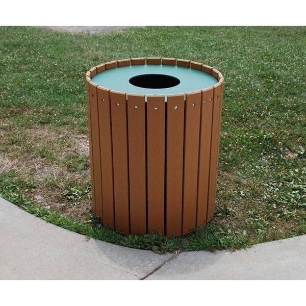Wooden Trash Can Dustbin Storage Bins Recycling Plastic Trash Can