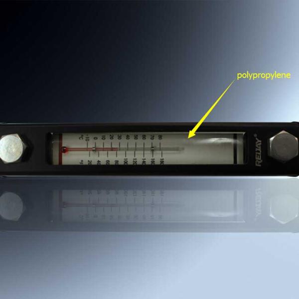 стекло видимости гидравлического танка PLC OEM датчика уровня гидравлического масла 127mm ровное