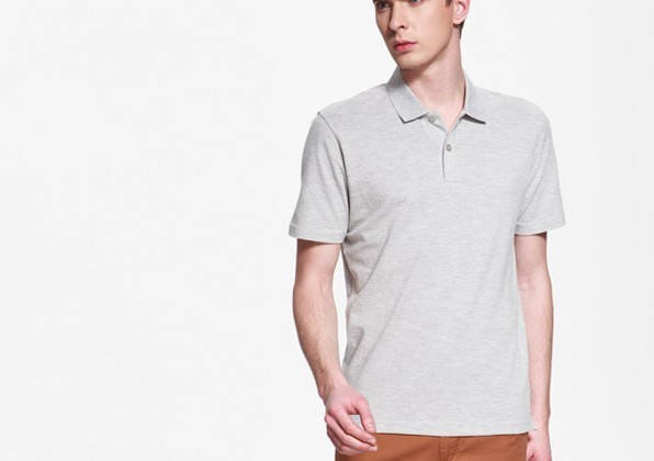 Classical Polo Mens Casual Tops , Breathable With Short Sleeve