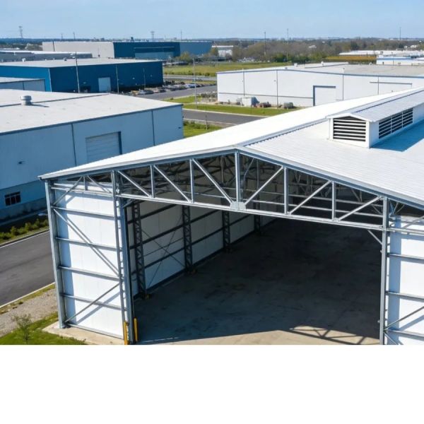 Q355B Steel Frame Prefabricated Steel Building with 50-Year Durability and Seismic Resistance