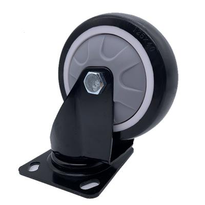 Roda superior do rodízio do giro da placa do passo do plutônio de 6 polegadas