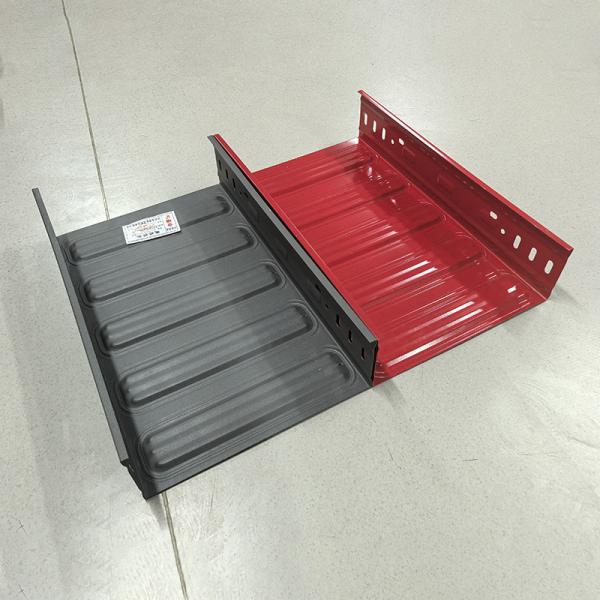 50mm Galvanised Cable Tray Fire Resistance UL94 V-0 And Accessories Covers For Easy Installation