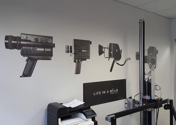 Piezoelectric nozzle Mural Printing Machine 3D Effect Direct To Wall Inkjet Printer