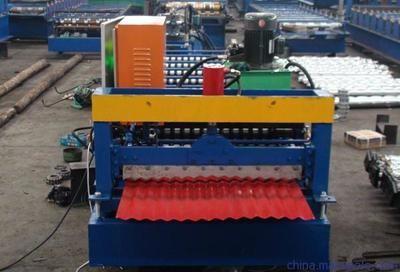 Metal Zinc IBR Profile Automatic Roll Forming Machines 7600*1300*1500mm Size