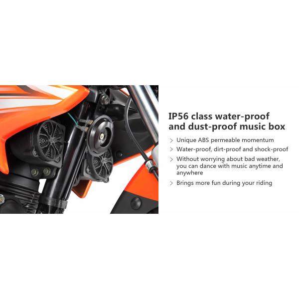 Energy Saving Road Legal Enduro Bikes LCD Meter Integrated With Bluetooth Music