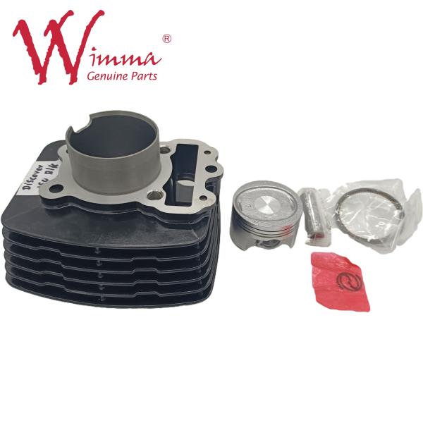 Motorcycle Cylinder Block Cylinder Kit Durable And Refined Discover 150 Black Aluminum