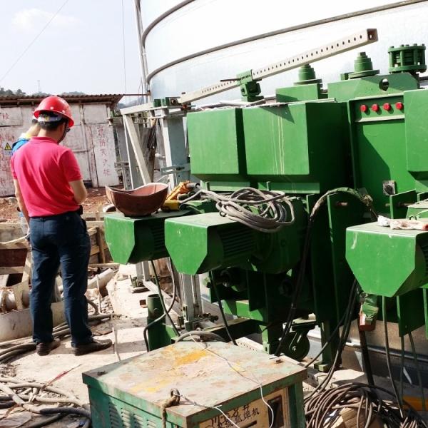 Tanque de almacenamiento de aceite de desecho de acero galvanizado / acero revestido Varios tamaños y capacidades