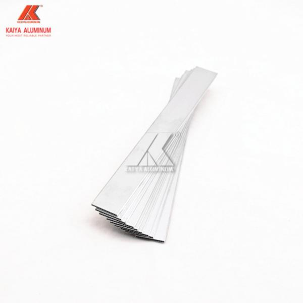 Natural Silver 6063t5 Aluminium Tube Profiles Flat Radiator Microchannel 5.5 X 45 Mm