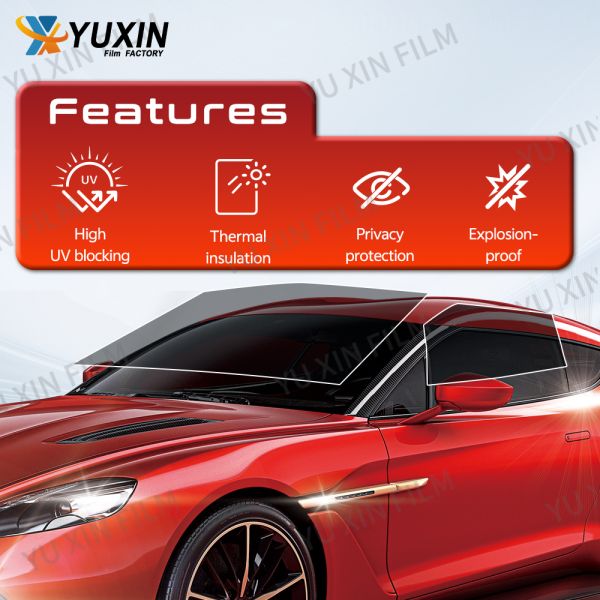 Free Sample Nano Ceramic Tint Film Automotive Tint Solar Window Film for Car Window Glass UV Protection IR Rejection Film
