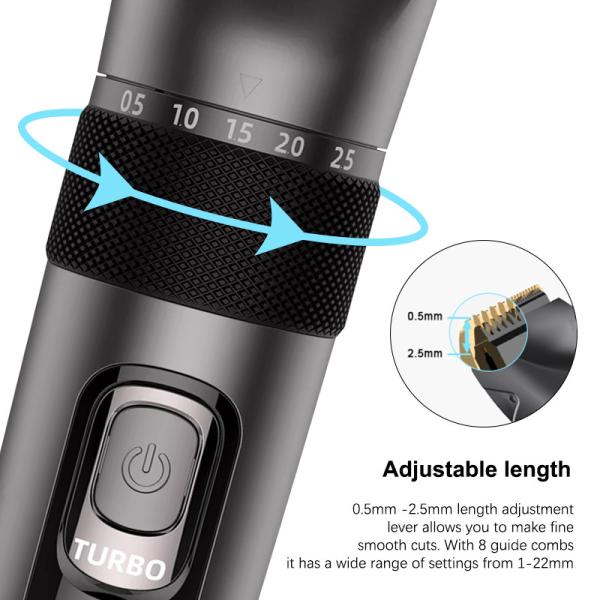 Волосы домочадца бесшнуровые режа триммеры 61-90min с лезвием нержавеющей стали