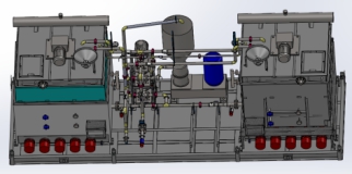 Customized Gel Dispersion Production Equipment Large Scale Multifunctional