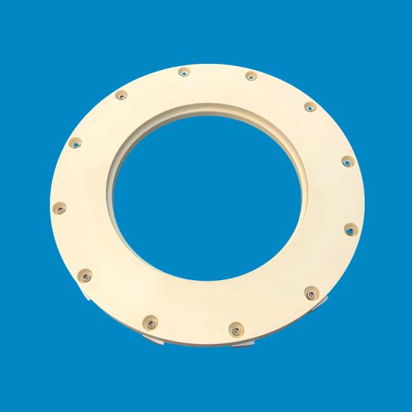Industrial Bespoke Ceramic Parts Al2O3 Alumina Impact Resistance For Crushing Machine