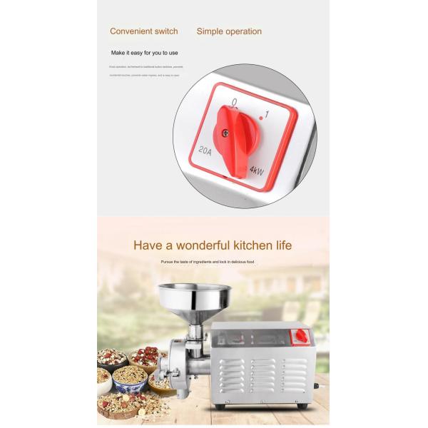 Three-dimensional Cooling System Corn Grinding Machine for Grain Flour Mill Machinery