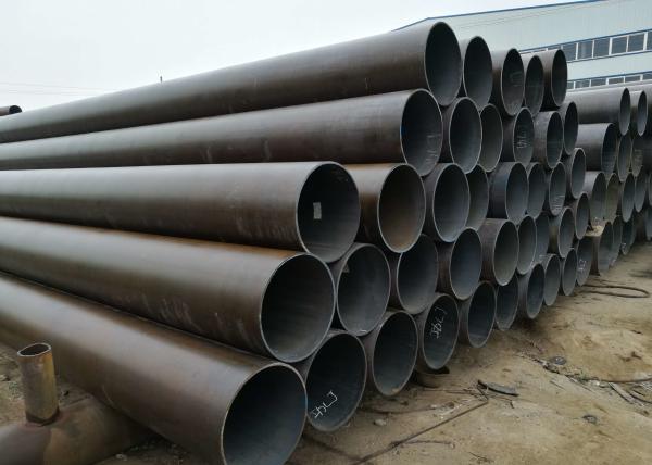 Weld ST37 ST52 Erw Galvanized Steel Pipe For Industrial System