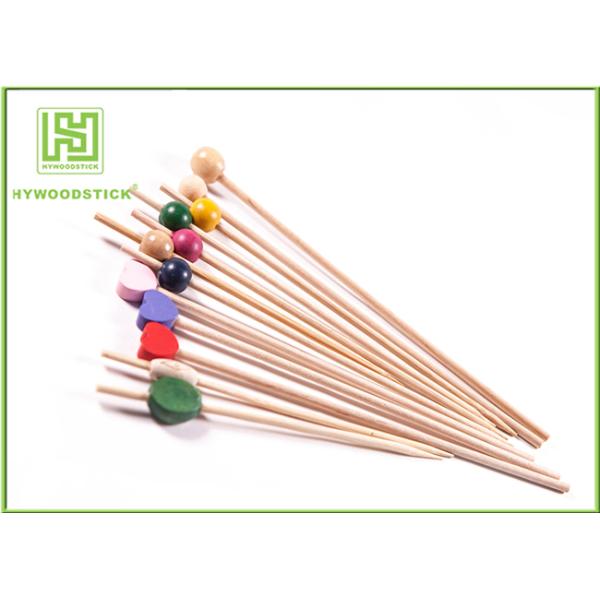 Disposable Wooden Heart Toothpicks Novelty Cocktail Sticks 10000pcs Per Carton