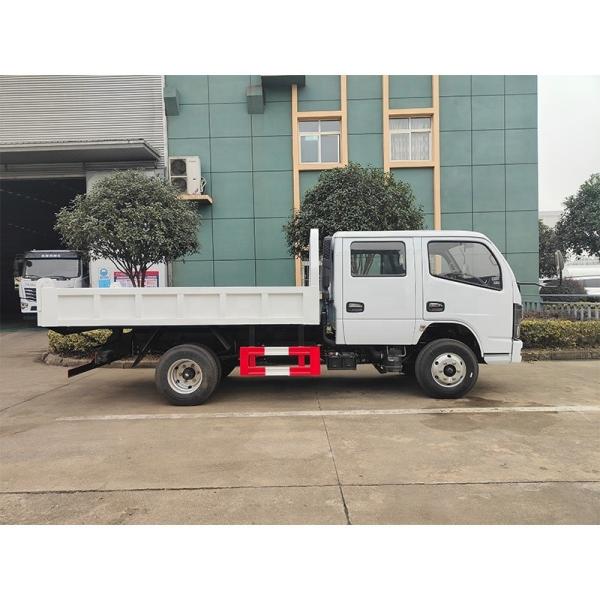 Cabine double 3 + 2 sièges DFAC 4x4 5 tonnes camion de décharge 4 roues camion