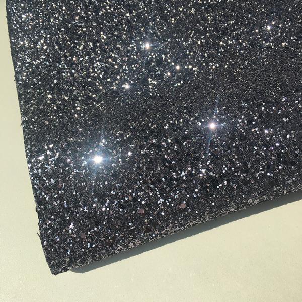 Wallpaper 50m/Roll Fireproof Glitter Faux Leather Fabric